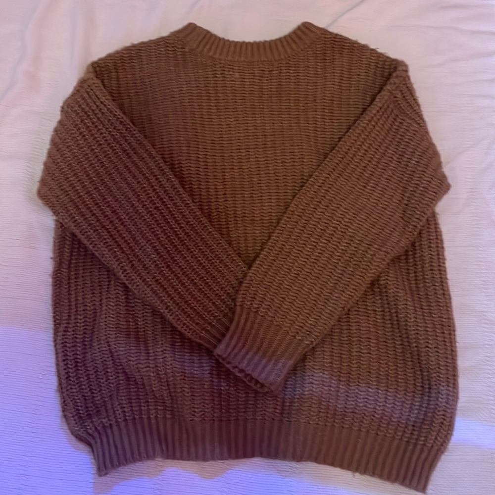 Brown sweater